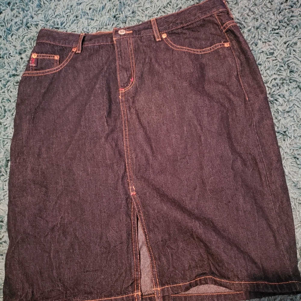 Vintage Guess Denim Skirt Junior size 32